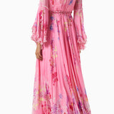 Pink Multi Floral Dress