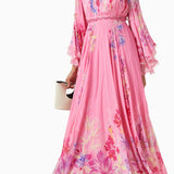 Pink Multi Floral Dress