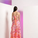 Pink Fancy Fusion Maxi Dress