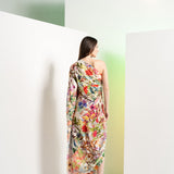 Multi Floral Rush Kaftan Dress