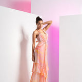 Ocean Dome Foil Printed Co-ords Maxi Set