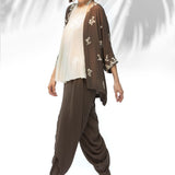 Moss Green Kimono Set