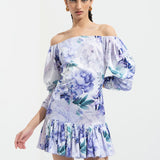 Ume Printed Short Dress