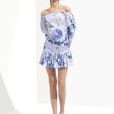 Ume Printed Short Dress