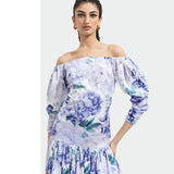 Ume Printed Short Dress