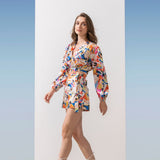 Satin Multi Geometric Set