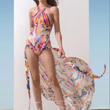 Forever In Love Bodysuit With Sarong