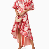 Asymmetric Midi Dress