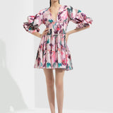 Azalea Printed Short Dress