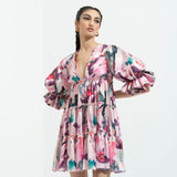 Azalea Printed Short Dress