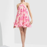 Sakura Printed Short Dress