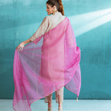Rosy Chanderi Kurta Salwar Set