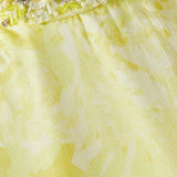 Layered Maxi Dress in Chiffon & Georgette