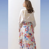 Satin Multi Overlap Dress