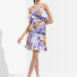 Sumire Printed Midi Dress