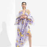 Sumire Printed Butterfly Dress