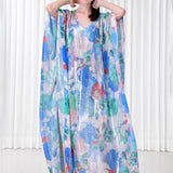 Hibiscus Sequins Kaftan Dress