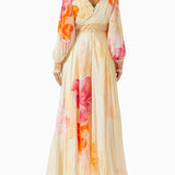 Floral Print Maxi Dress