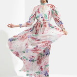Iris Printed Dress
