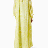 Layered Maxi Dress in Chiffon & Georgette