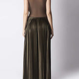 Brown Jersey Dress