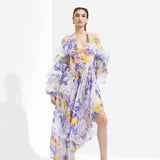Sumire Printed Butterfly Dress