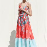Wrap Panelled Dress With Belt Details