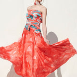 Draped Off Shoulder Dress