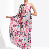 Azalea Printed One Off Shoulder Kaftan