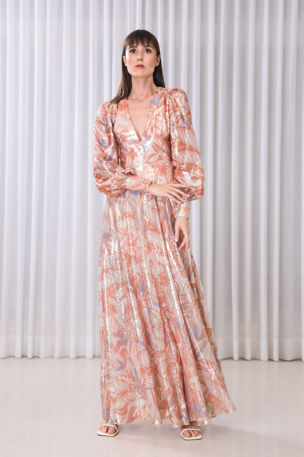 Willow sequins maxi dress