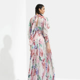 Iris Printed Dress