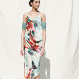 Drape Slip Dress