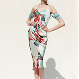 Drape Slip Dress