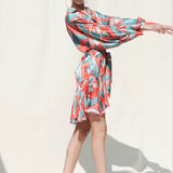 Shirt Collar Short Dress
