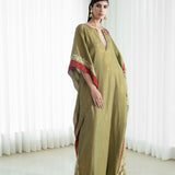 Self Shine Solid Kaftan