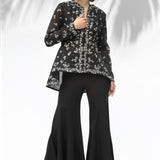 Black Jacket With Pant Set