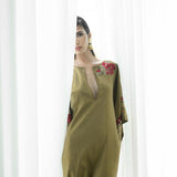 Self Shine Solid Kaftan