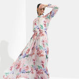 Iris Printed Dress