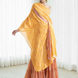 Offshoulder Tunic With Tiered Sharara