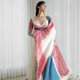 Printed Patchwork Lehenga Set