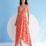 Cut Out Floral Summery Dress