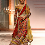 Amber Elegance Anarkali Set