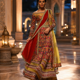 Amber Elegance Anarkali Set