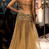 Golden Dusk Gown