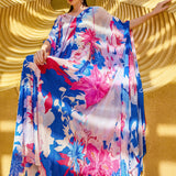 Floral Serenity V-Neck Kaftan