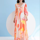 Peach Golden Ratio Maxi Dress