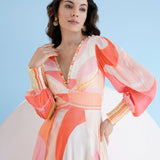 Peach Golden Ratio Maxi Dress