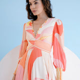 Peach Golden Ratio Maxi Dress