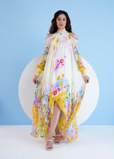 Asymmetric Maxi Dress