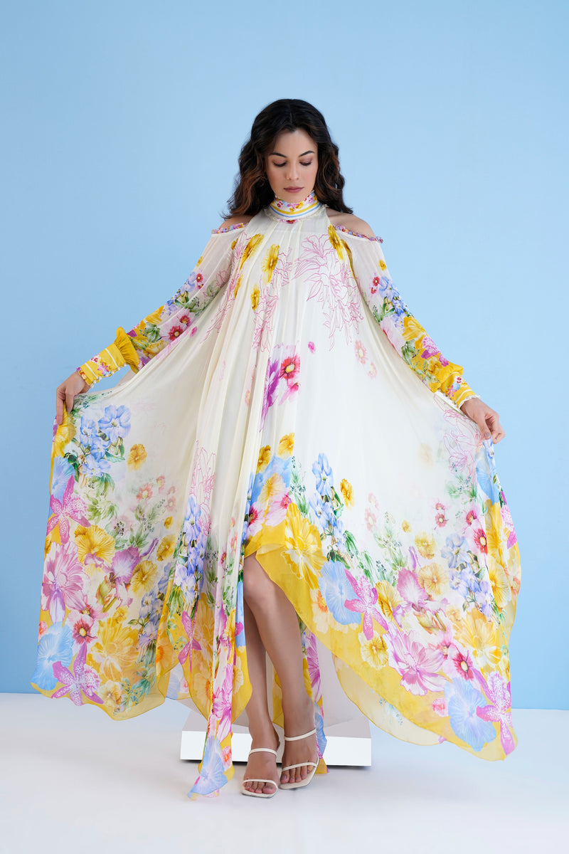 Asymmetric Maxi Dress